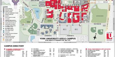 Università di york mappa